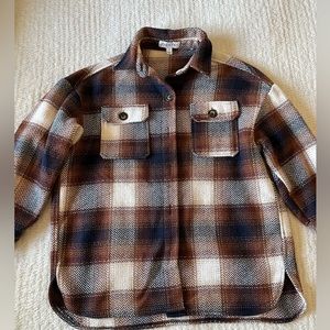 Women’s Multicolored oversized Shacket - only worn once